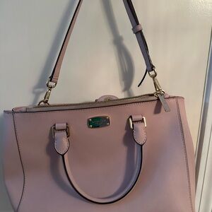 Michael Kors Pink Leather Tote Bag